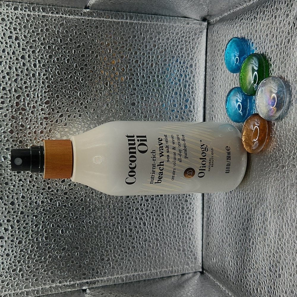 Oliology Coconut Oil Beach Wave sea salt Mist 8.5 fl oz NEW NO CAP